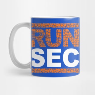 Run SEC Florida - On Blue Mug